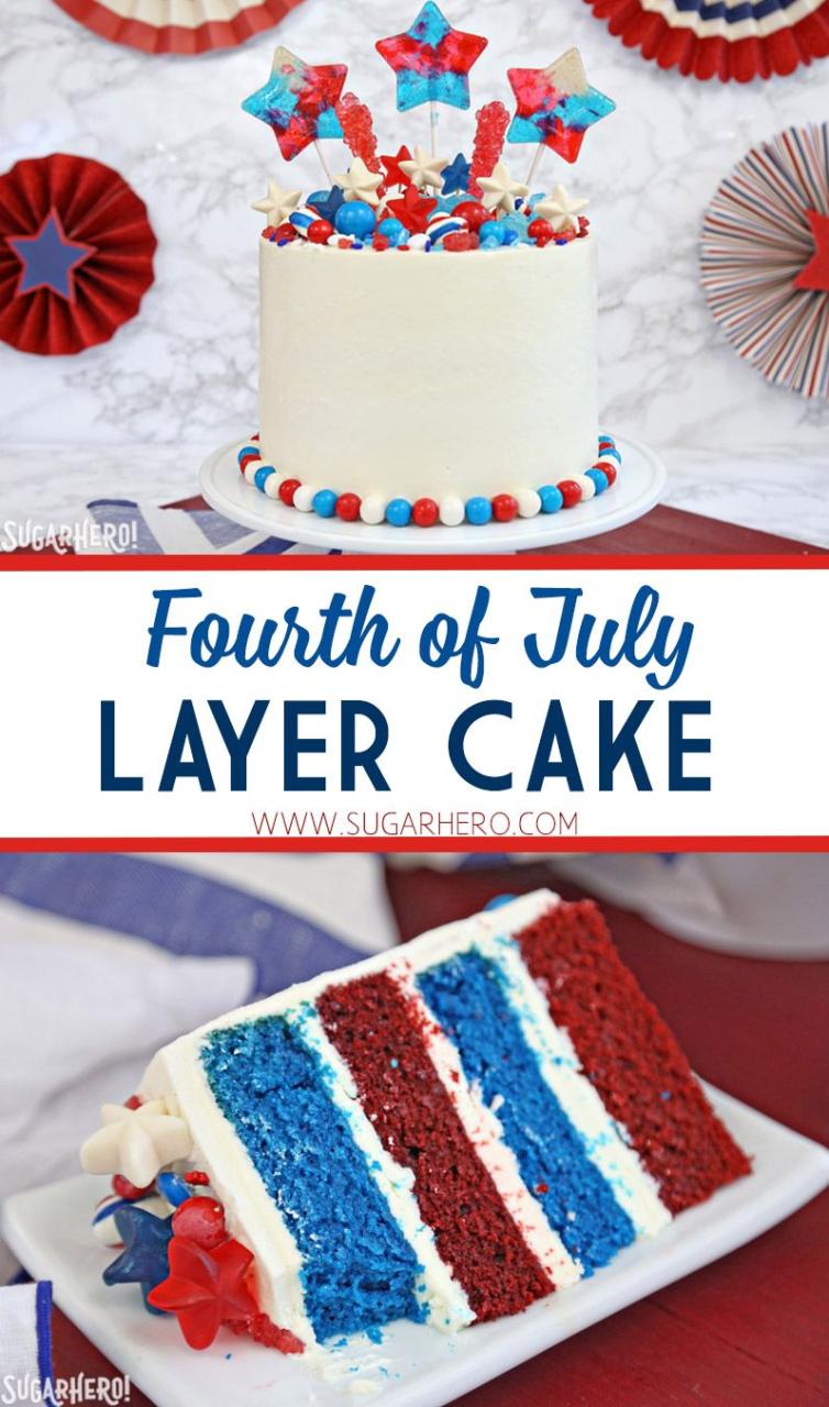 4th Of July Cake Recipes From Scratch