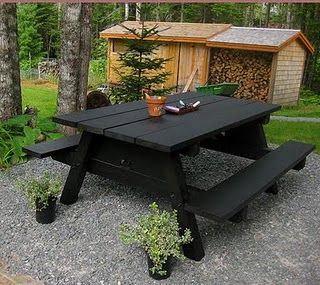 Backyard Picnic Table Ideas
