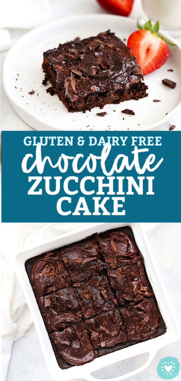 Healthy Zucchini Chocolate Cake Almond Flour