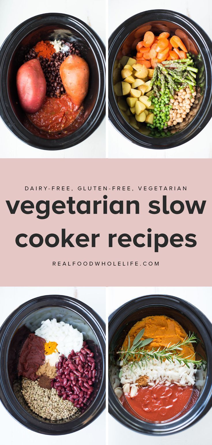 Easy Healthy Crockpot Recipes Vegetarian