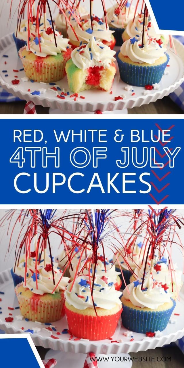 4th Of July Cupcake Recipes From Scratch