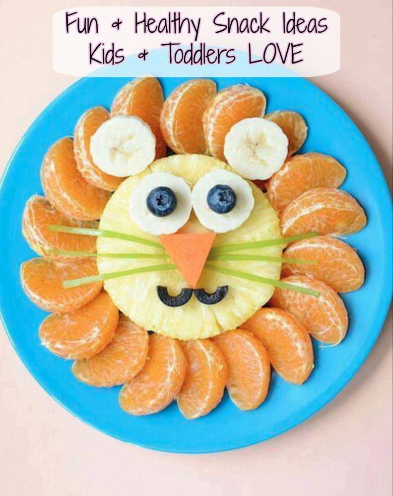 Healthy Snack Ideas For Toddlers And Preschoolers