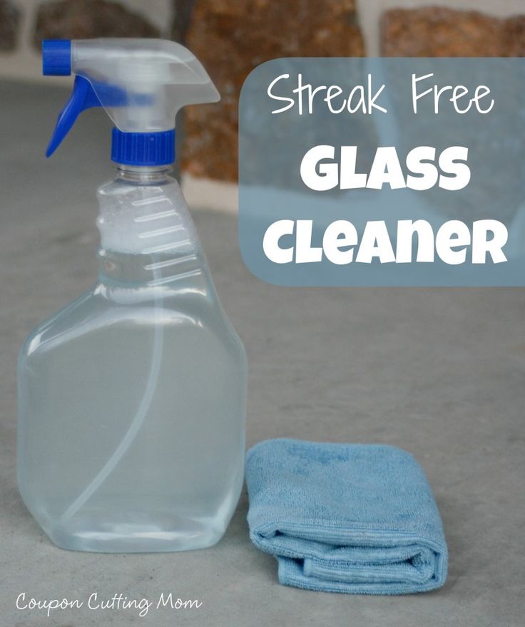 Glass Cleaner Recipe Alcohol