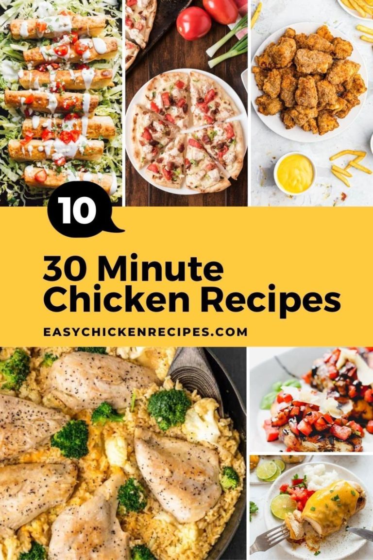 30 Minute Meals Recipes