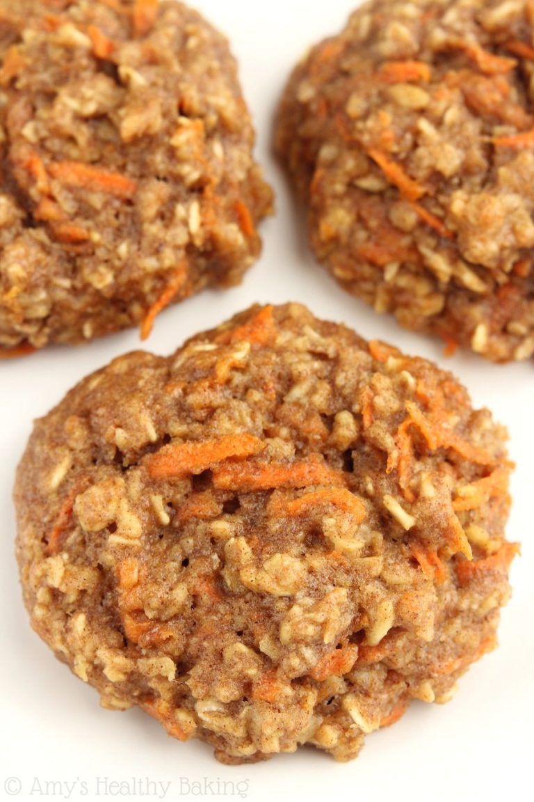 Amy's Healthy Baking Carrot Cake Oatmeal Cookies
