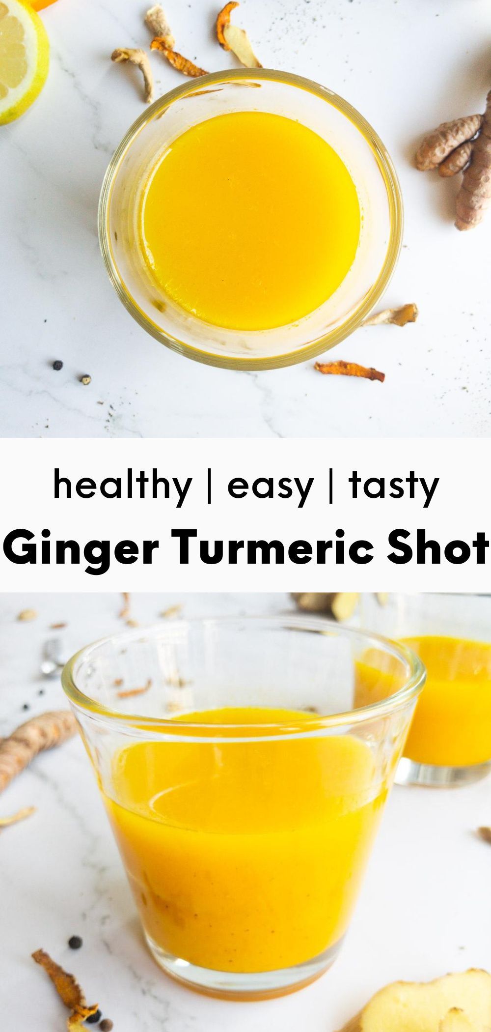 Ginger Shot Recipe Blender