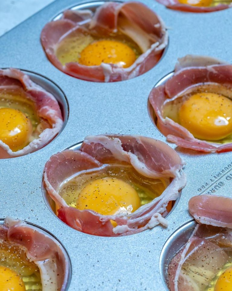 Baked Bacon Egg Cups Recipe