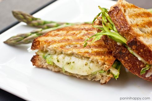Cooking Asparagus On Panini Grill