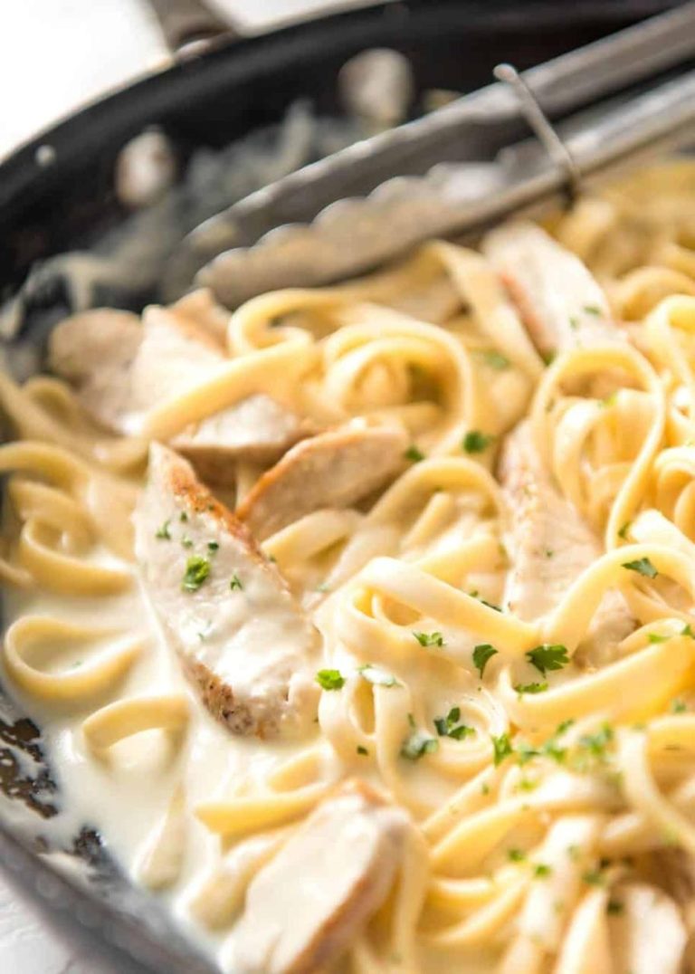 Simple Alfredo Sauce For One