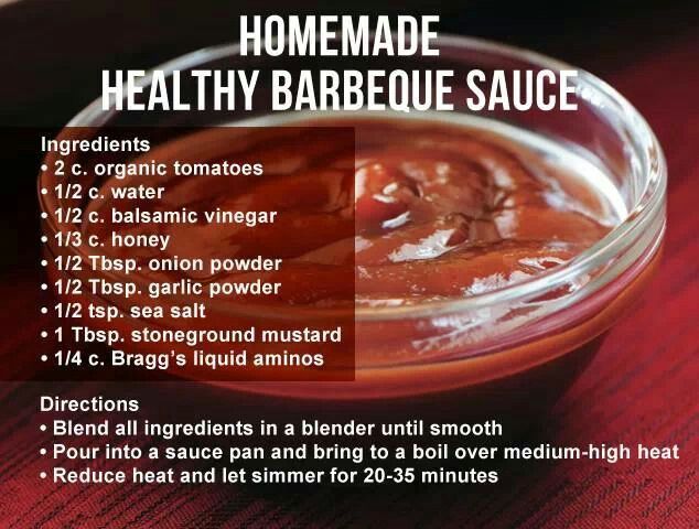 Healthy Bbq Sauce