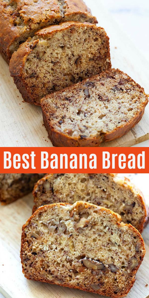 Banana Bread Recipe Best Moist