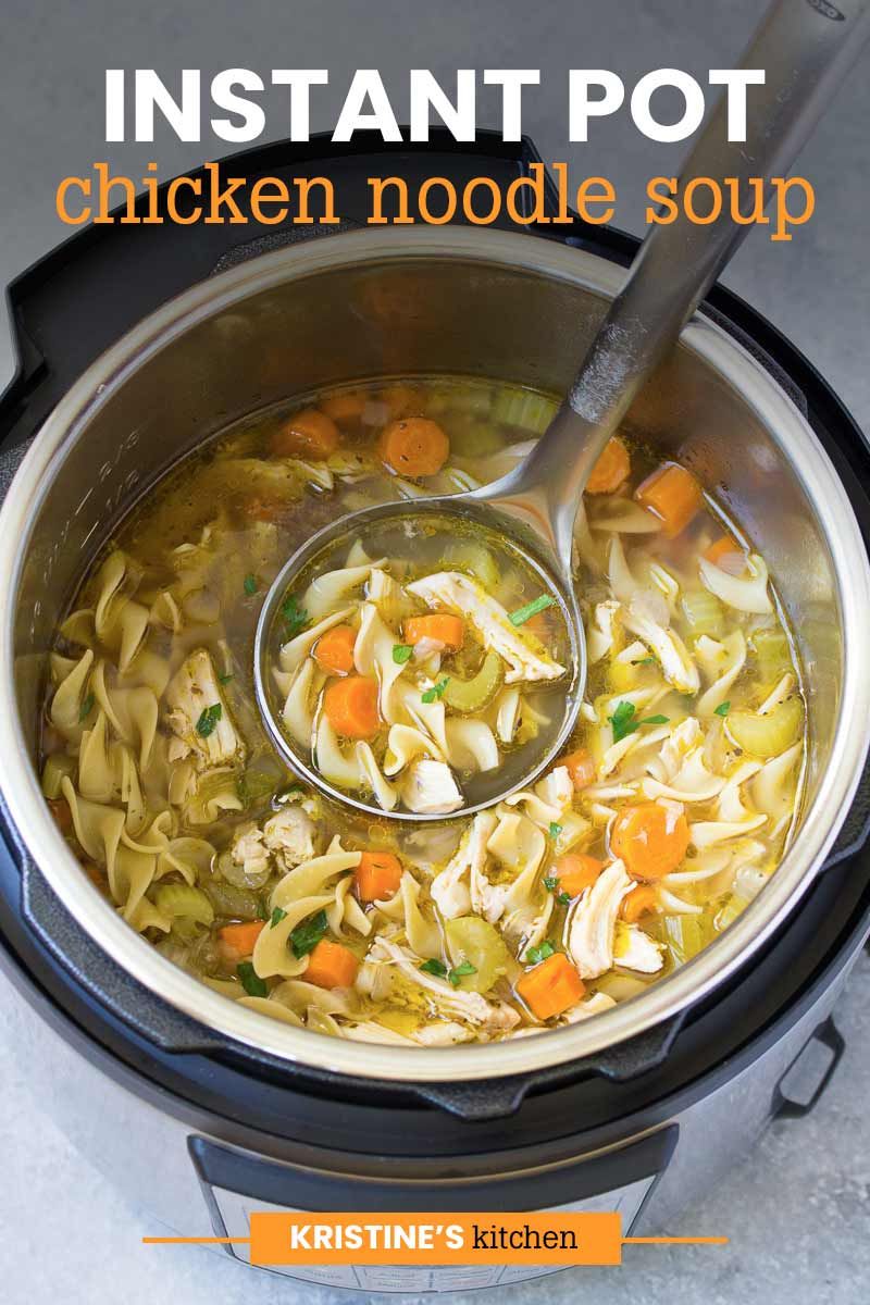 Instant Pot Chicken Soup Recipes Healthy