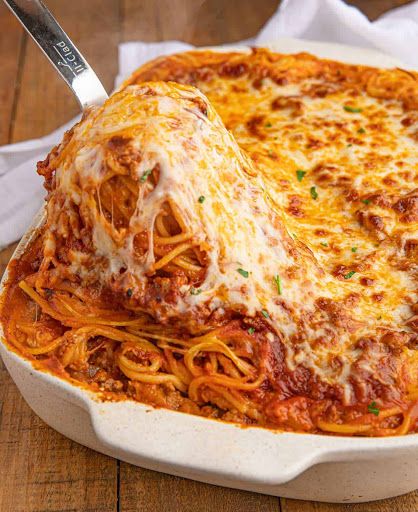 Recipes For Baked Spaghetti