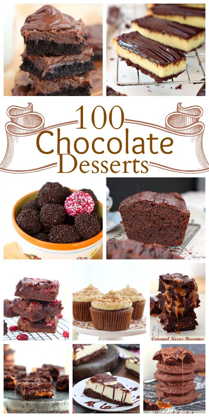 100 Baking Chocolate Recipes