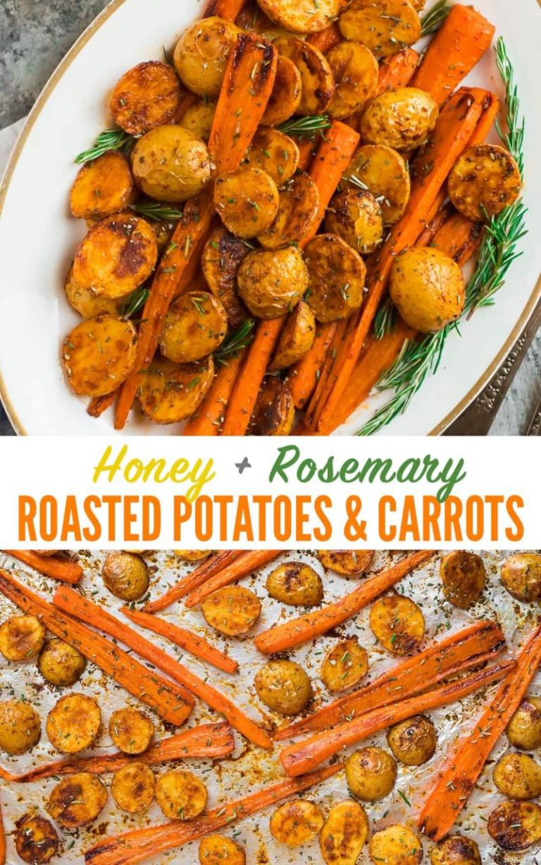 Quick Roasted Potatoes And Carrots