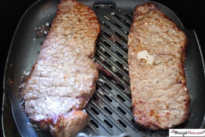 Air Fryer Steak Cooking Chart Medium Rare