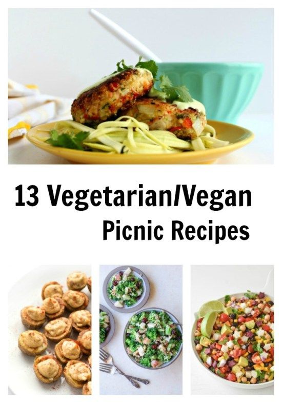 Perfect Vegetarian Picnic Food