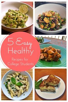 Easy Healthy Meals To Make For College Students
