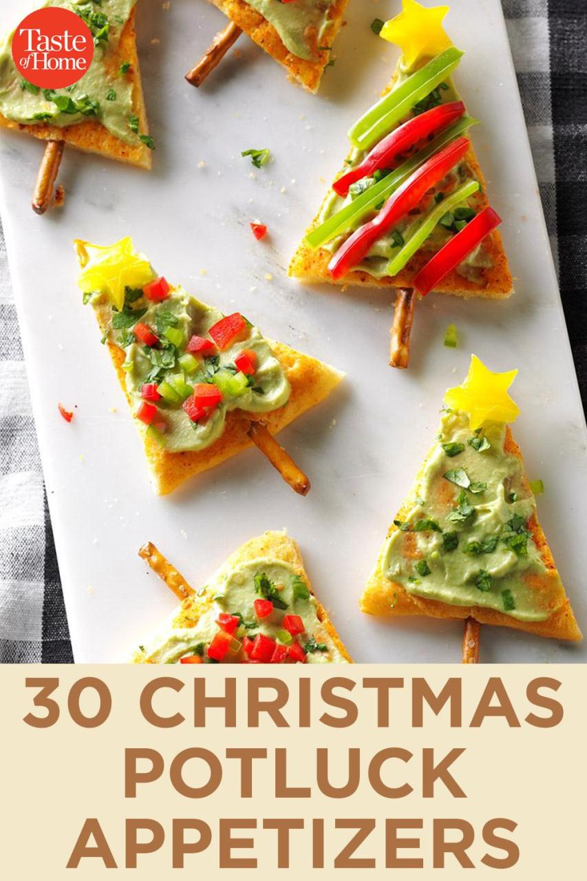 Appetizers For Christmas Potluck