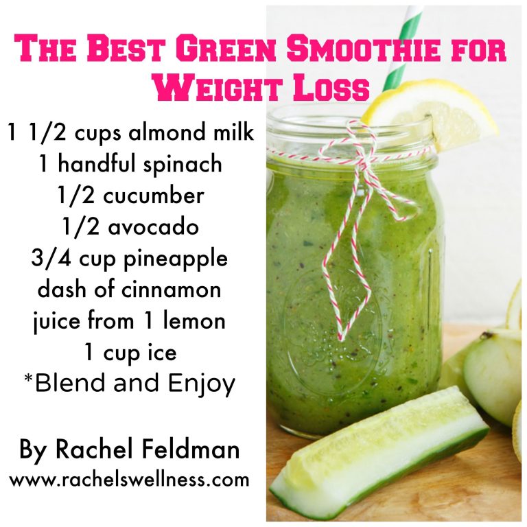 Best Green Smoothie Recipe For Weight Loss