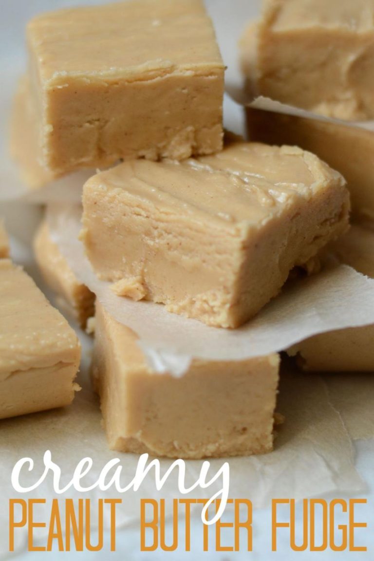 Peanut Butter Fudge With Condensed Milk Only