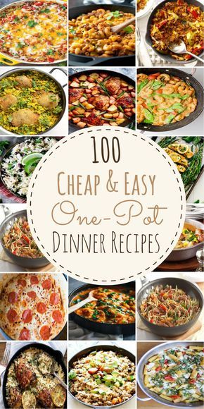 Cheap Easy Healthy Meals For One