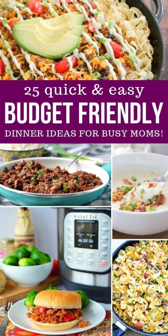 Easy Weeknight Meals On A Budget
