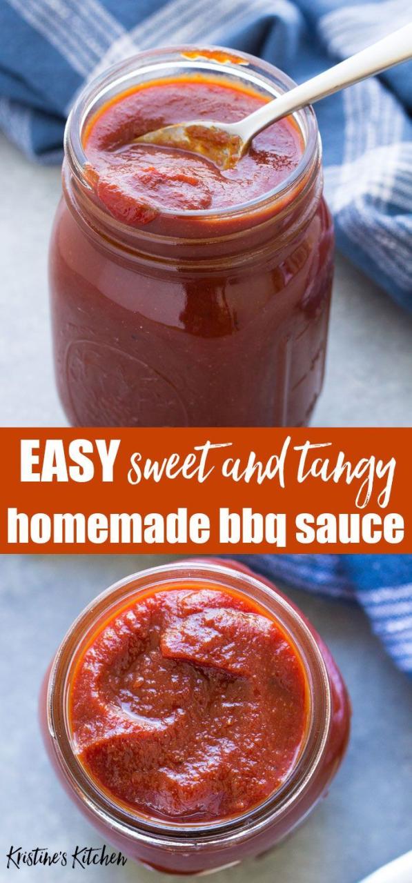 Homemade Sweet Spicy Bbq Sauce