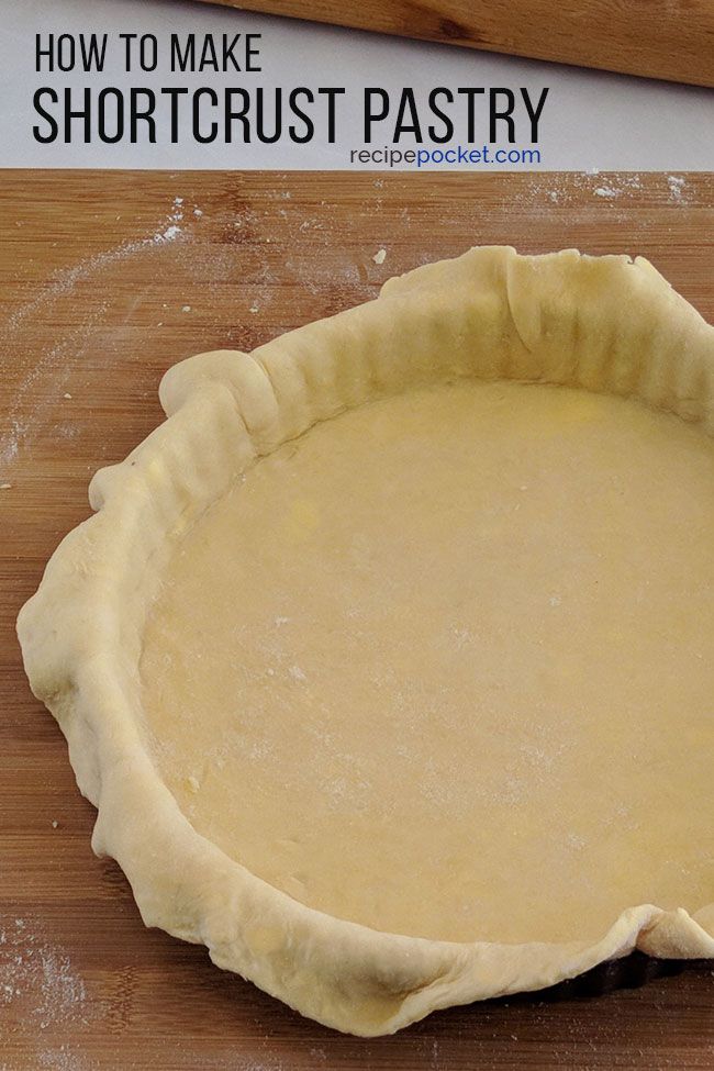 What To Do With Savoury Shortcrust Pastry