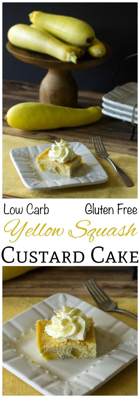 Yellow Summer Squash Cake Recipes