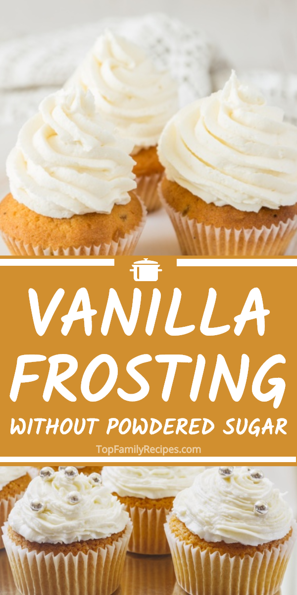 Easy Vanilla Frosting Without Powdered Sugar