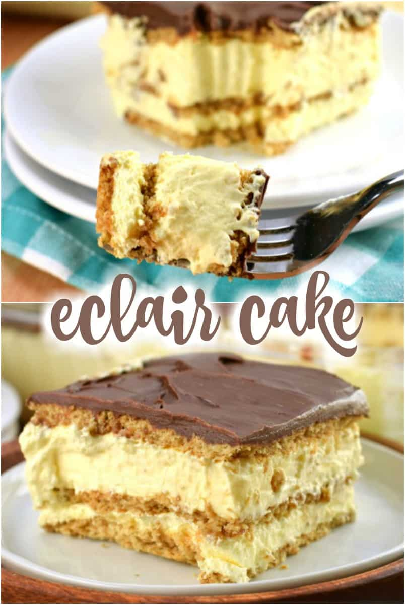 Chocolate Eclair Cake Recipe With Graham Crackers