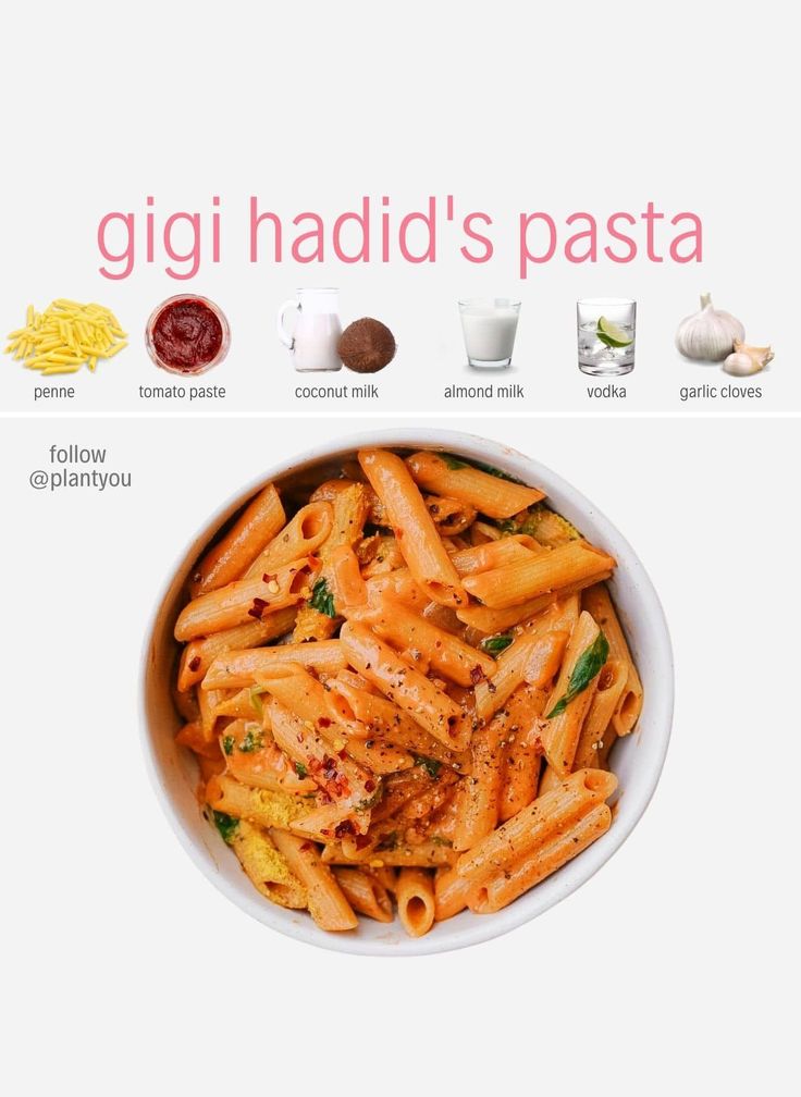 Gigi Hadid Pasta Recipe For 6