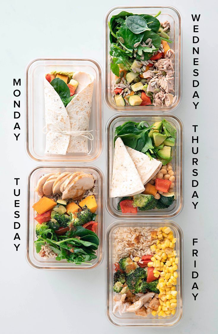 5 Easy And Healthy Meal Prep Lunch Ideas