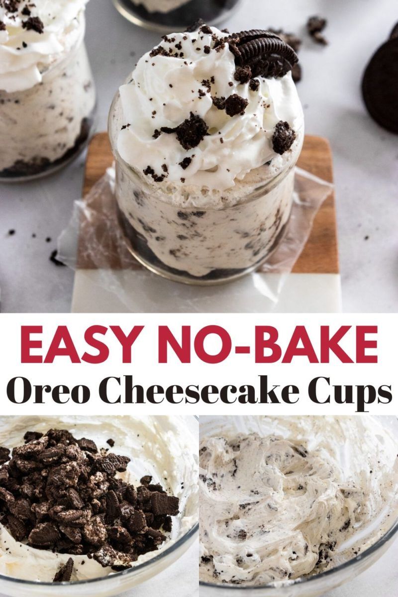 5 Ingredient No Bake Oreo Cheesecake