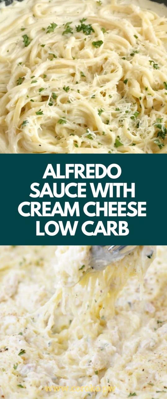 Alfredo Recipe Easy Cream Cheese