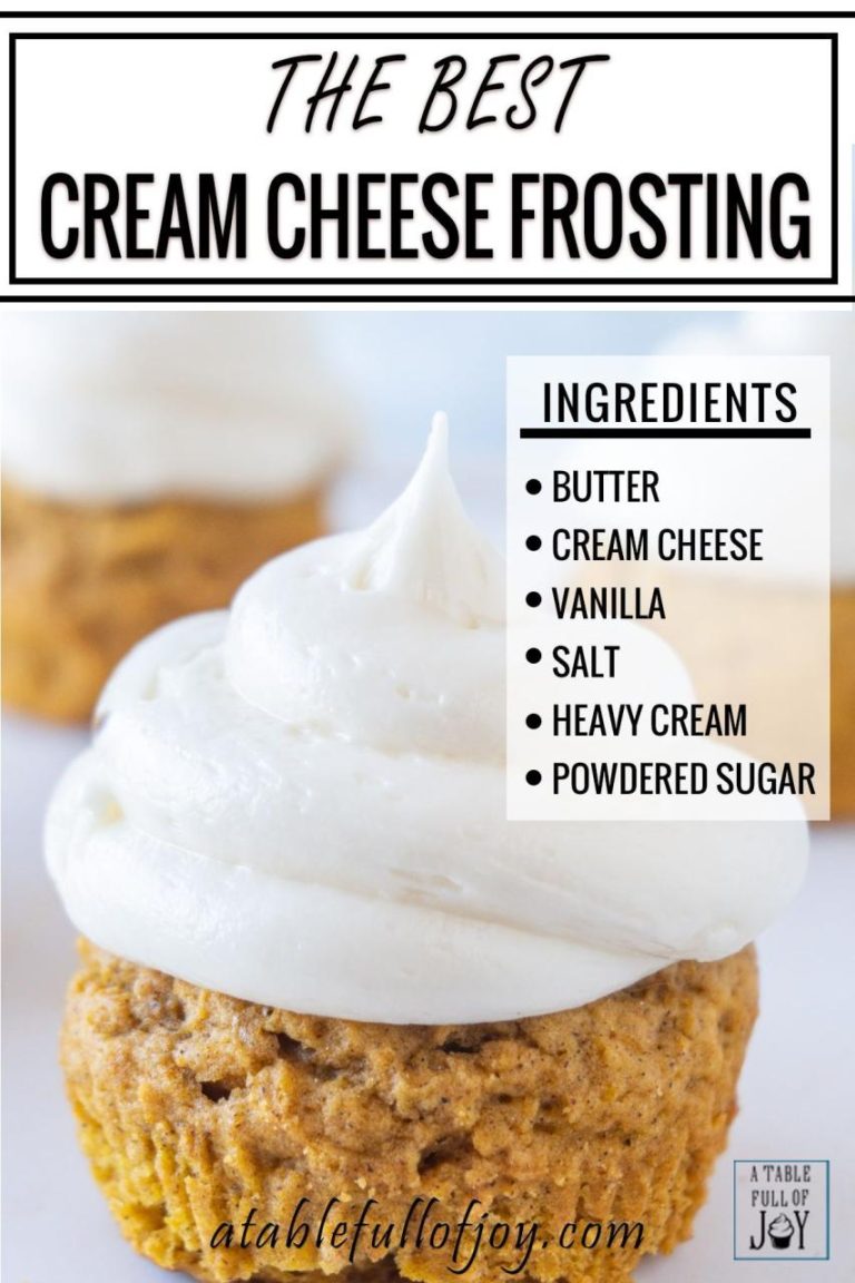 Cream Cheese Frosting Recipe Ingredients