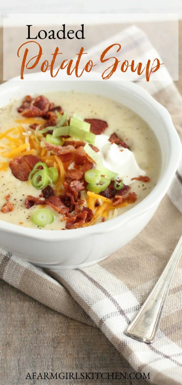 Easy Potato Soup With Chicken Broth And Sour Cream