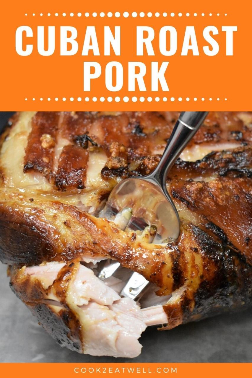 Cuban Pork Picnic Roast Recipe