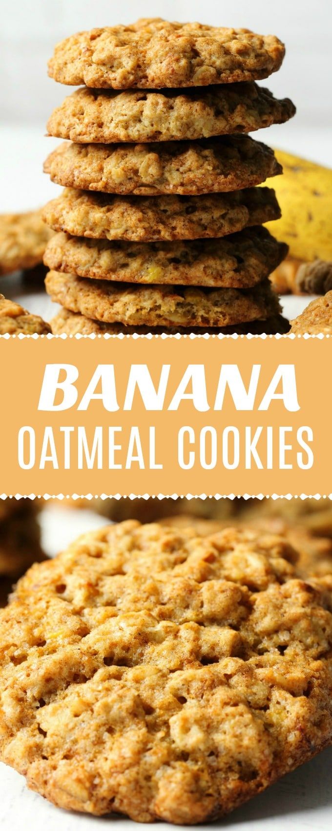 Best Vegan Banana Oatmeal Cookies