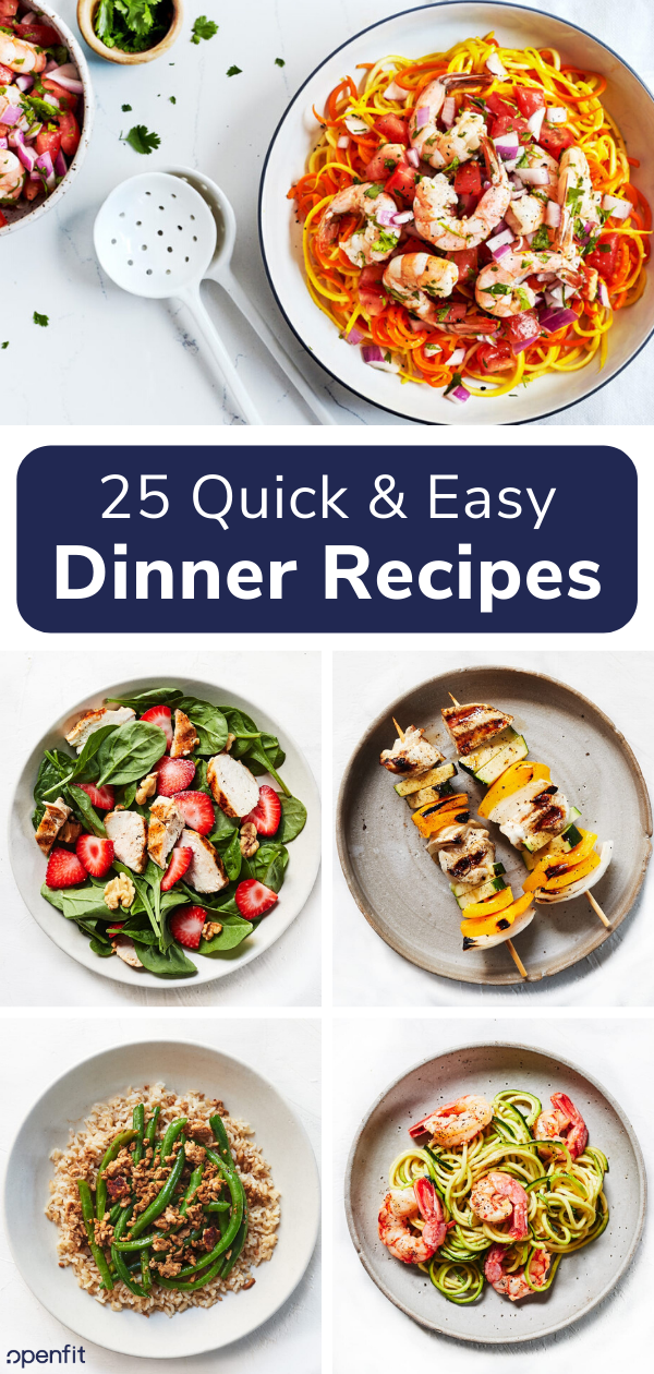 25 Dinner Ideas Healthy