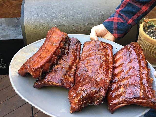 Baby Back Ribs On Pellet Grill Smoker