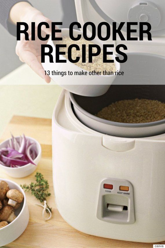 Aroma Rice Cooker Healthy Recipes
