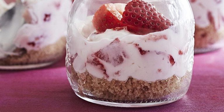 All Recipes Strawberry Cheesecake In A Jar