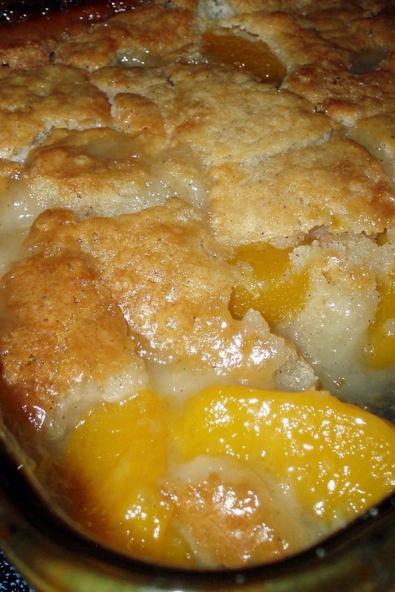 Peach Cobbler Recipe With Canned Peaches And Bisquick