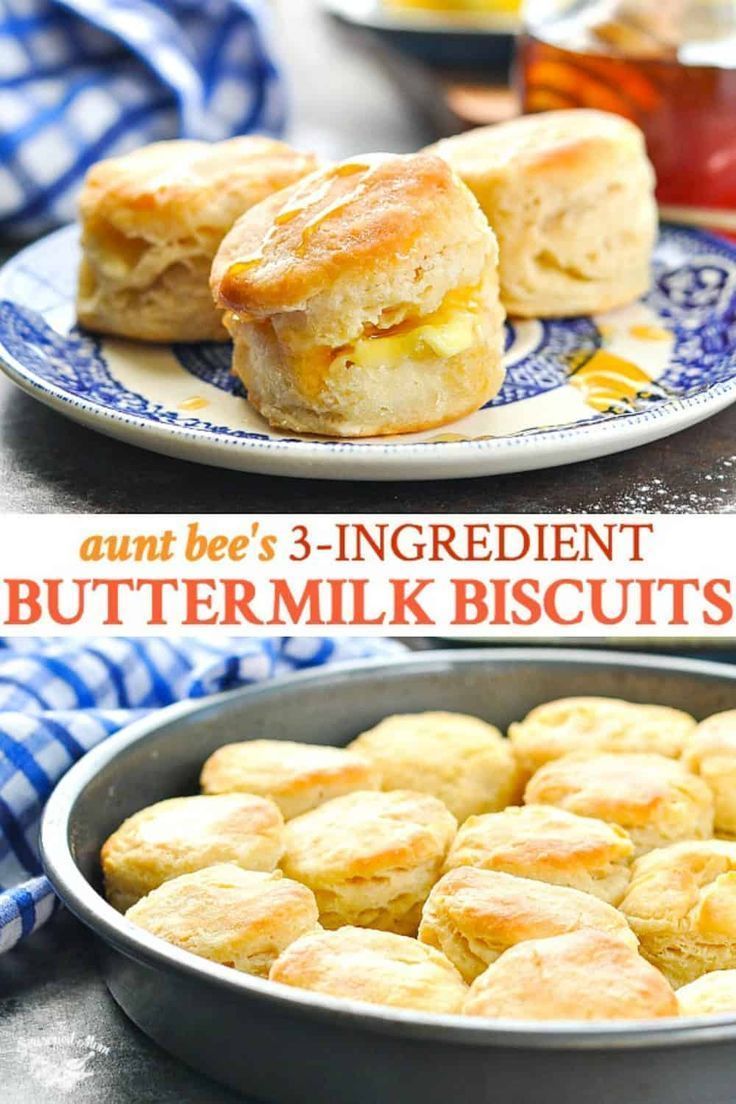 3 Ingredient Biscuit Recipe Without Buttermilk