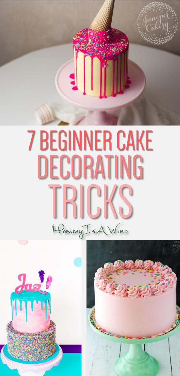 Amazing Easy Cake Decorating Ideas