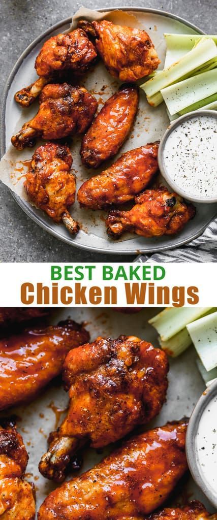 Baked Chicken Wings Dinner Ideas