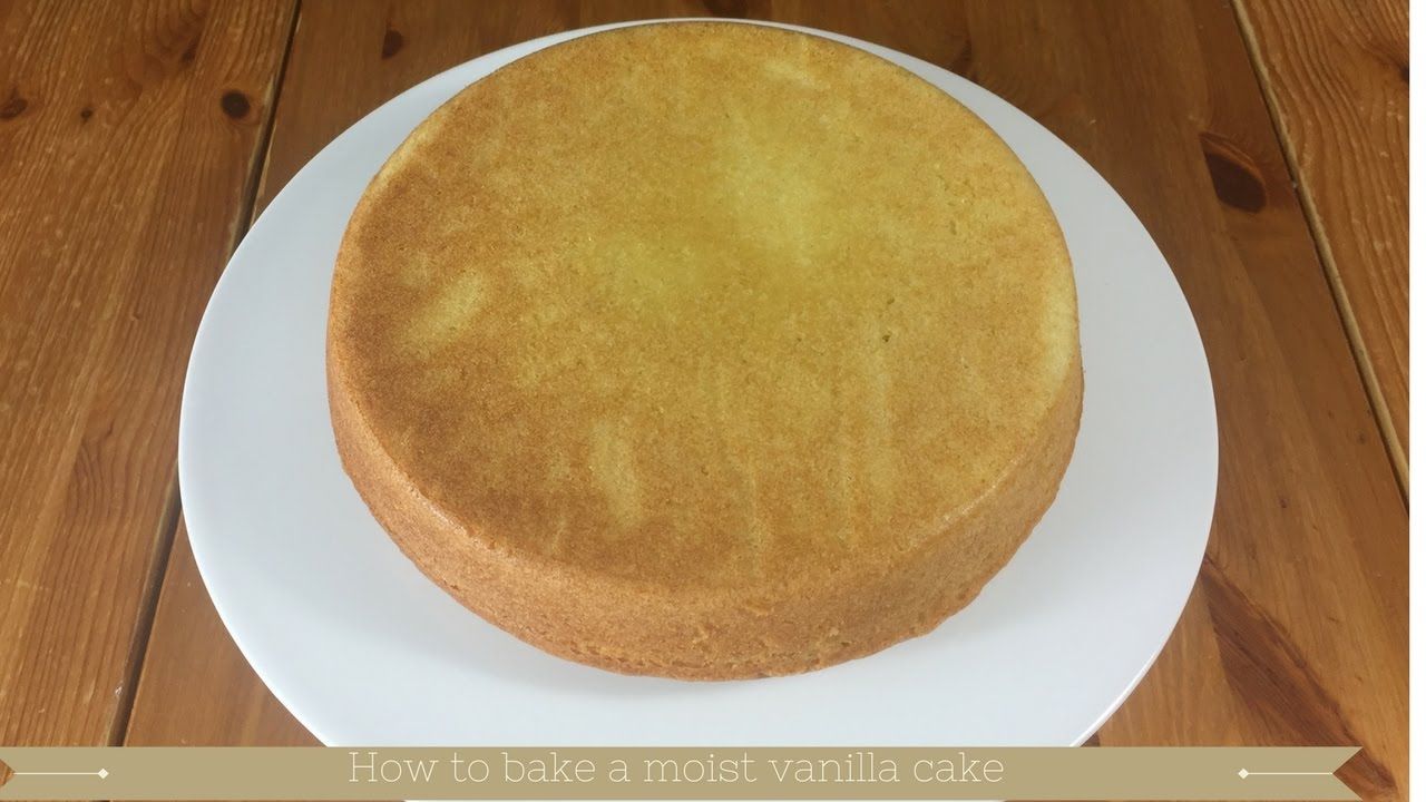 Moist Vanilla Sponge Cake Recipe Mary Berry