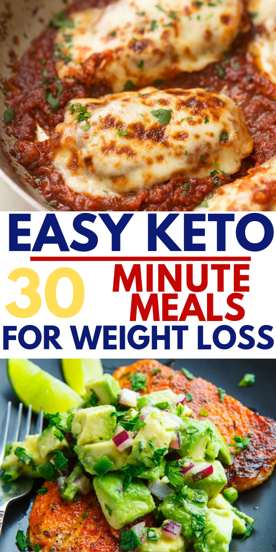 30 Minute Low Carb Dinners